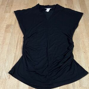 Vintage Y2K Elegant Black Women's Top